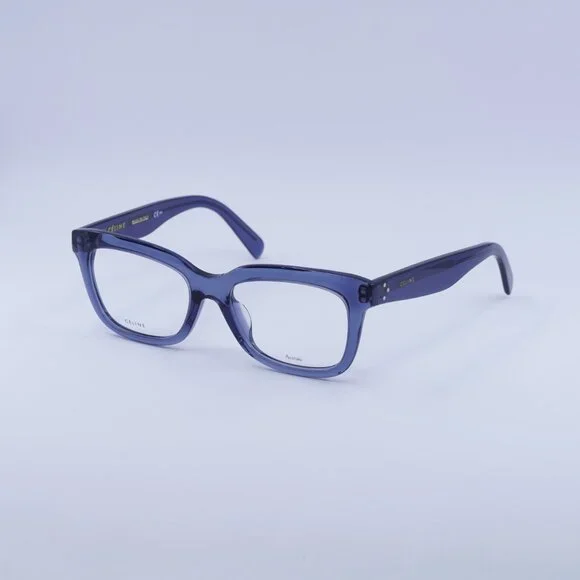 🕶️ New Celine CL41390/F 0BMP 00 Eyeglasses - Blue Frame 52mm
